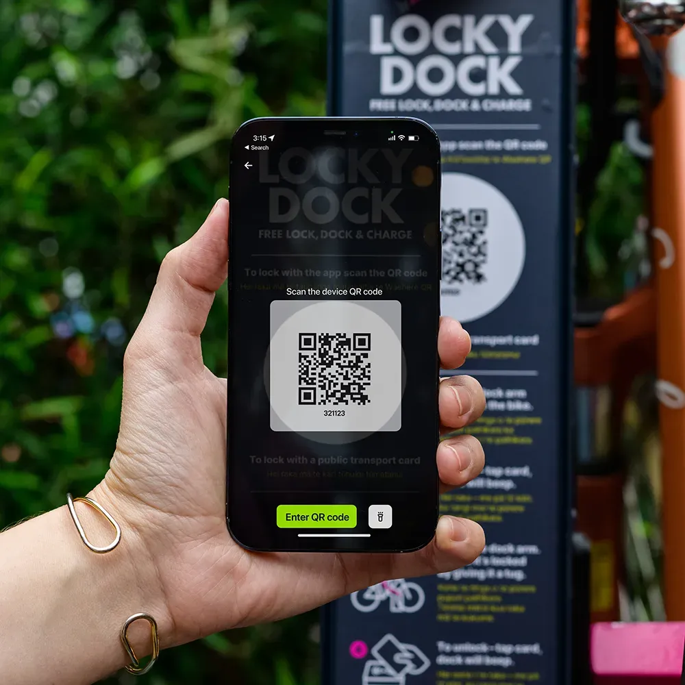 Scan. Lock. Walk Away.