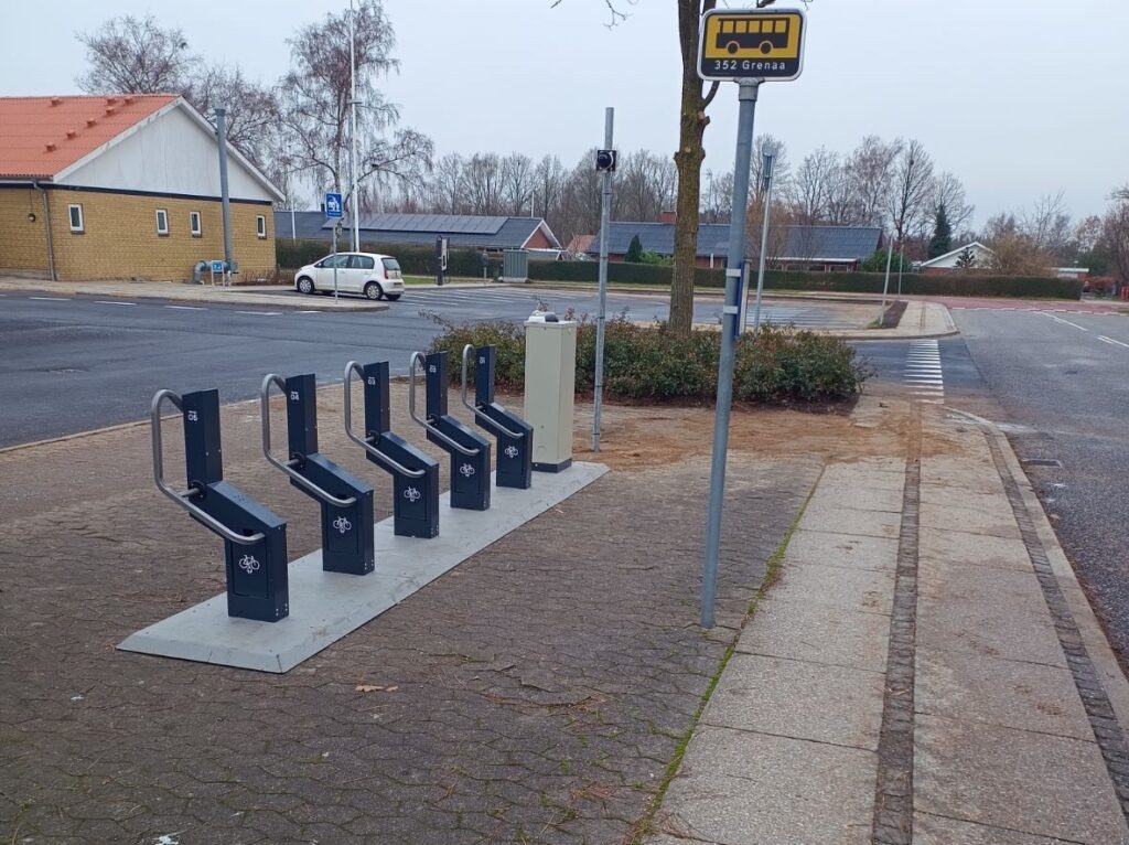 Bikeep bike parking station