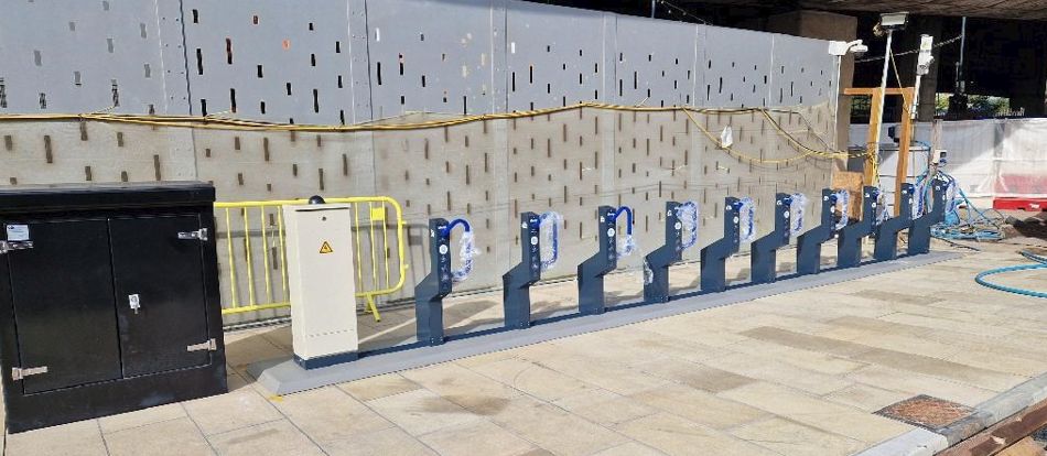 Bikeep bike parking station