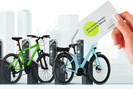 bikeep lite - secure bike parking station smart