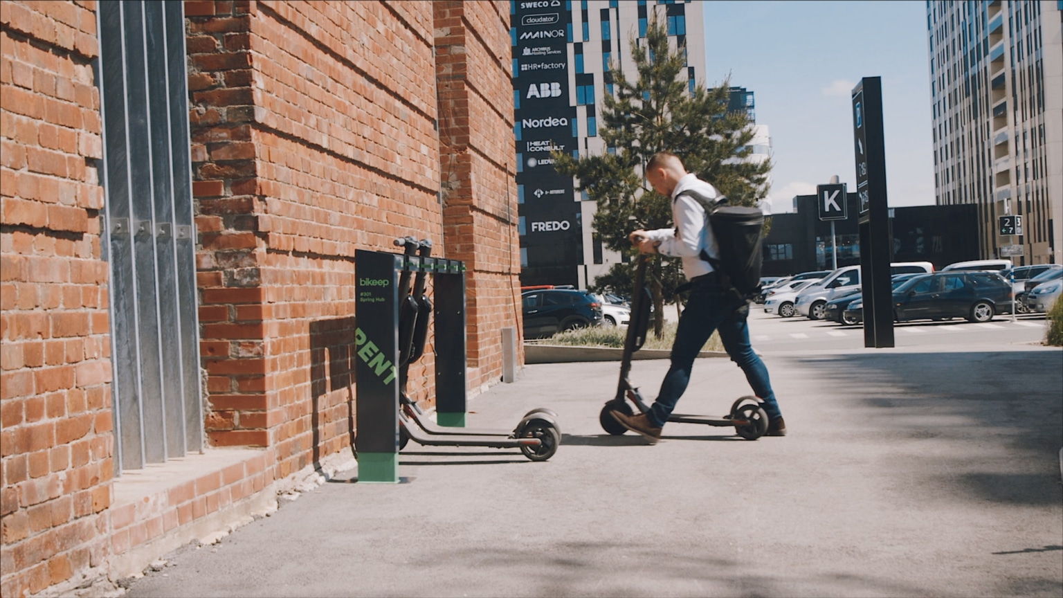 Electric Scooter Stations. Electrifying in every sense of the word