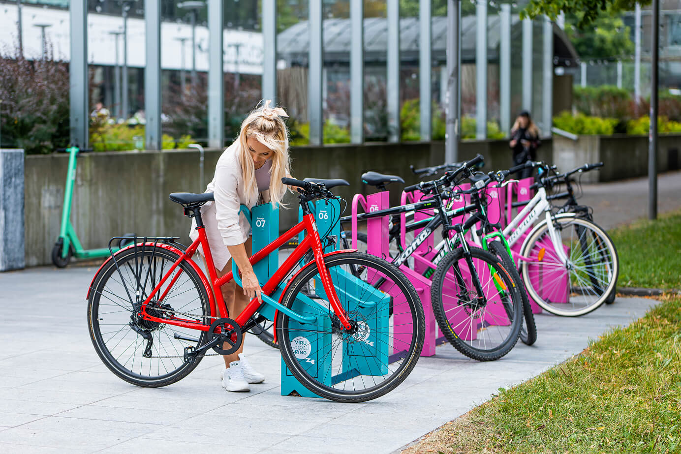 Premium Bike Parking for Modern Offices