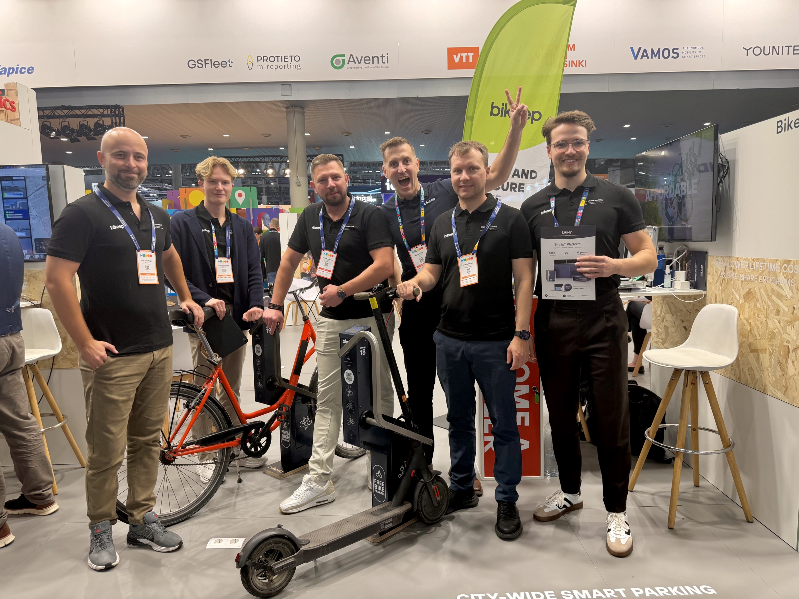 bikeep at smart city expo barcelona 2025 with baia mobility