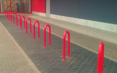 Inverted U Bike Parking Rack