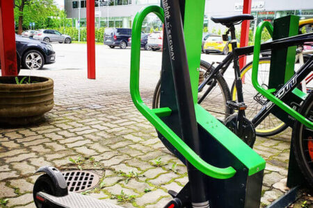 Kickbike smart parking