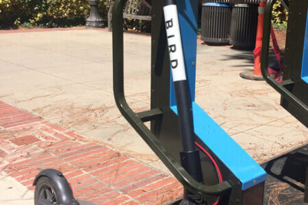 Kickbike safe parking