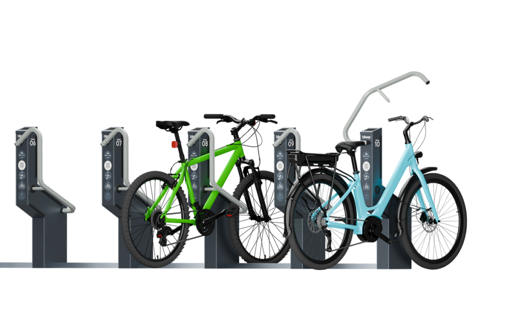 Smart Bike Parking wiht NFC RFID access