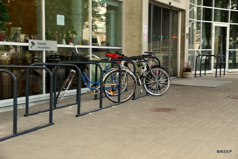 Square 850 Commercial Bike Rack