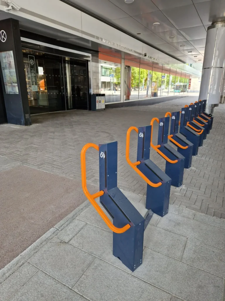 Bikeep bike parking station